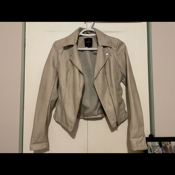Dynamite cropped leather jacket - Picture 6 of 6